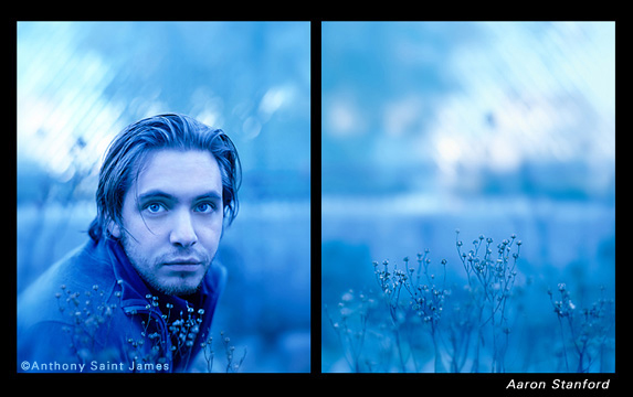Photo of Aaron Stanford 
by Anthony Saint James
